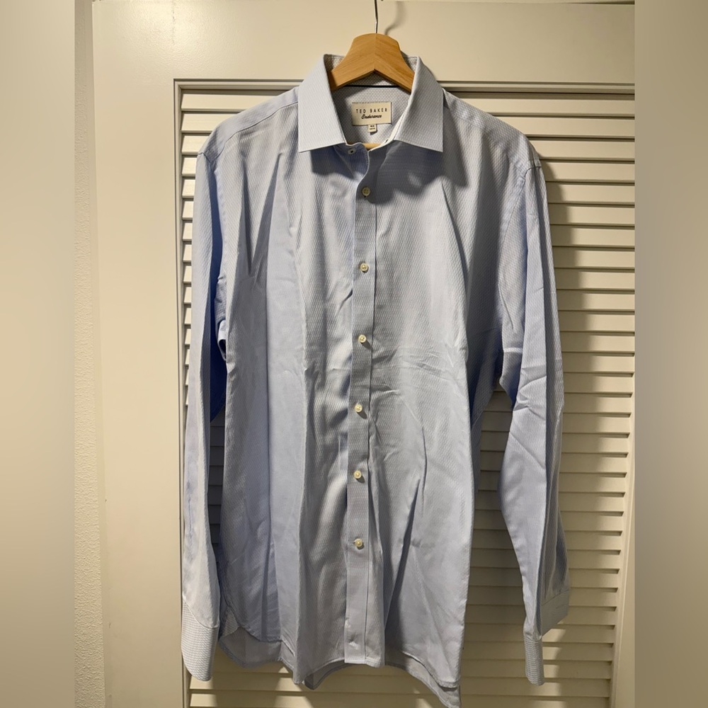 Ted Baker Endurance Men's Sky Blue Dress Shirt